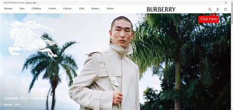 burberry account.